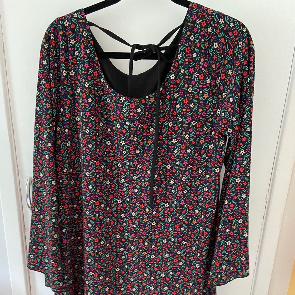 EUC Molly Braken Folk/Floral Dress